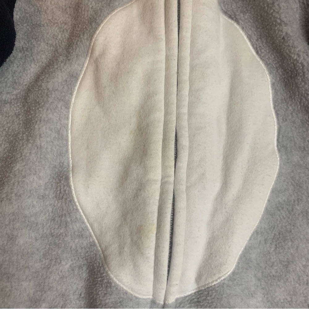 Carter's Penguin Hooded Footie - Black and Gray - Picture 2 of 6